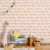 Rainbow Scandinavian Wallpaper